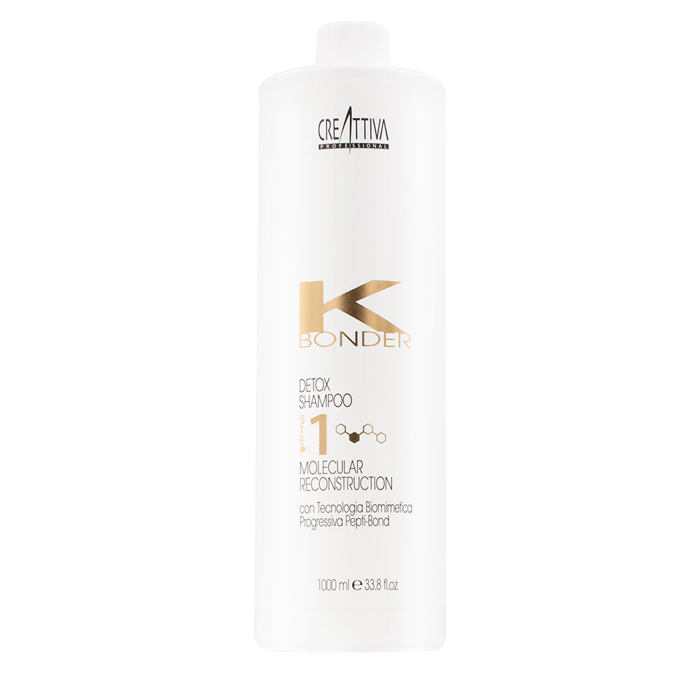 Creattiva Erilia KBonder Detox Shampoo 1000ml - shampoo esfoliante