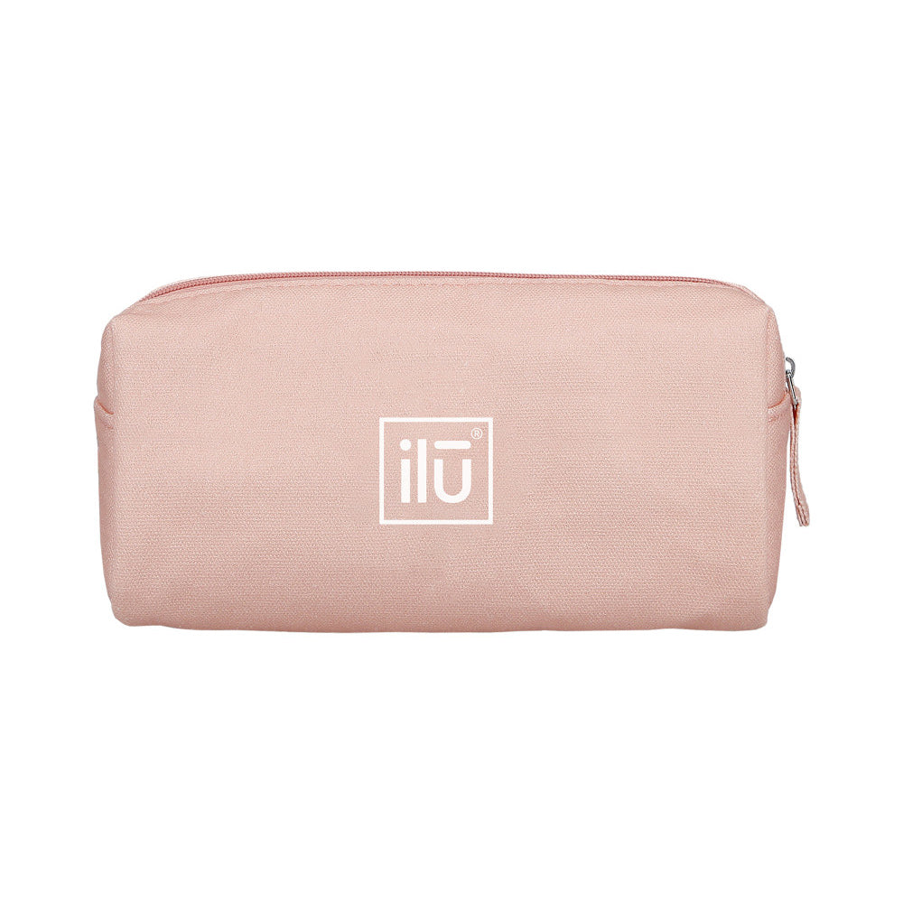ilū Cotton Beauty Bag Orange - pochette porta trucchi