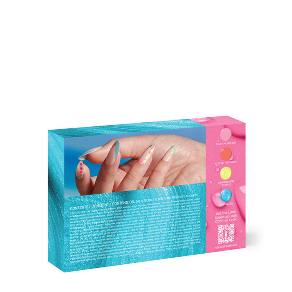 OPI Nail Laquer Summer Make The Rules DCP001 - 4pz mini pack