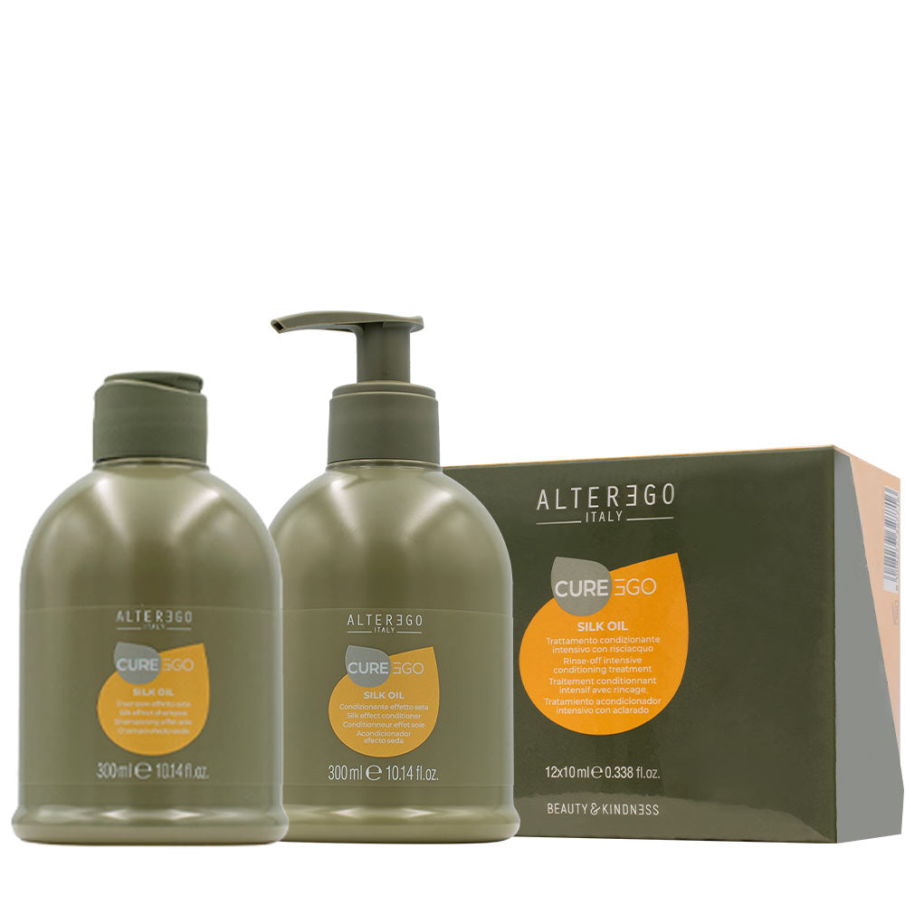 Alterego CureEgo Silk Oil Intensive Conditioning Kit