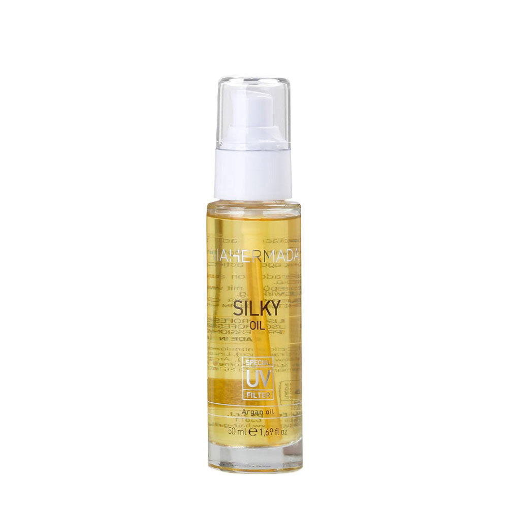 VIAHERMADA Silky Shampoo 250ml  Mask 250ml Silky Oil 50ml + Cerchietto omaggio