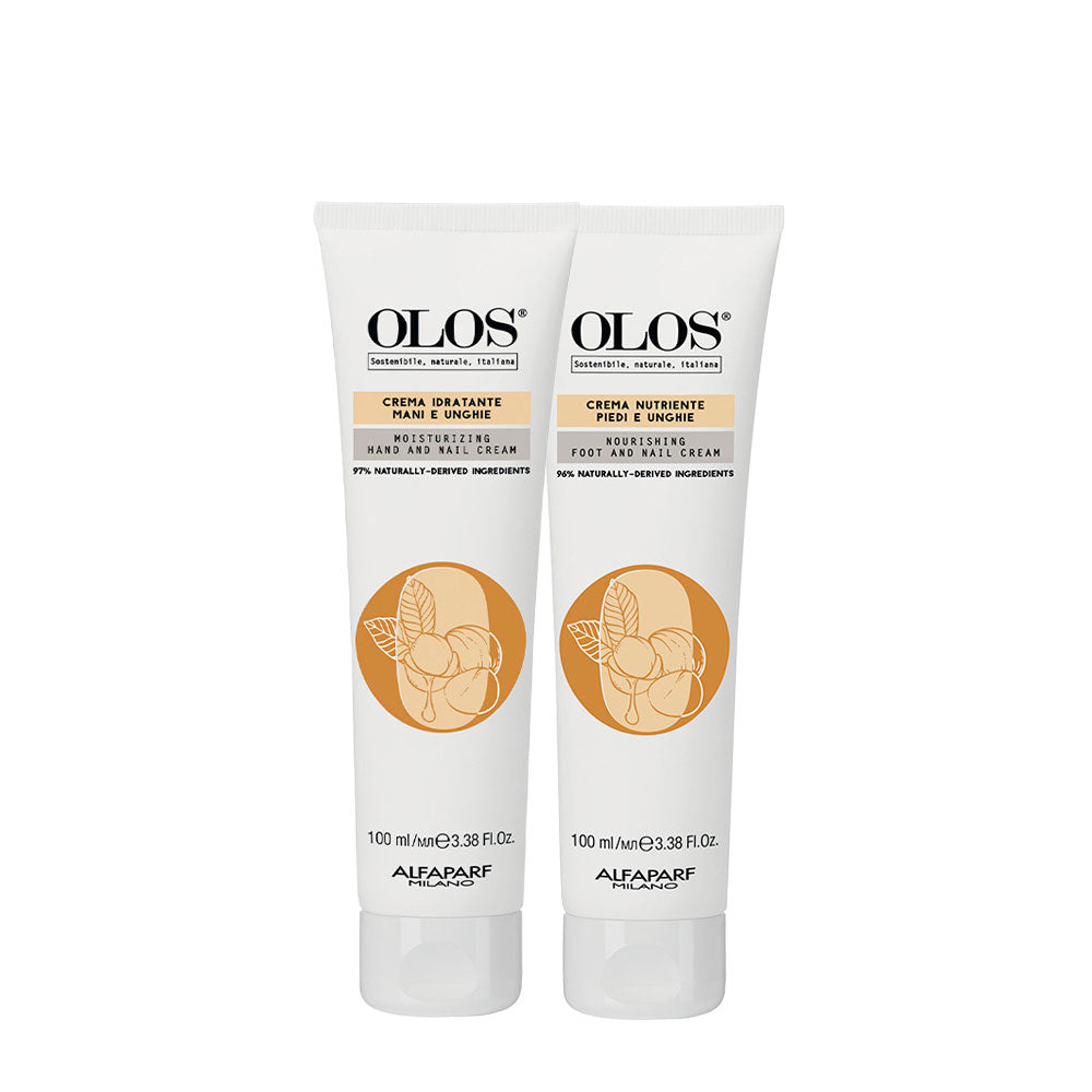 Olos Mondo Nutriente Crema Idratante Mani e Unghie 100ml Piedi e Unghie 100ml