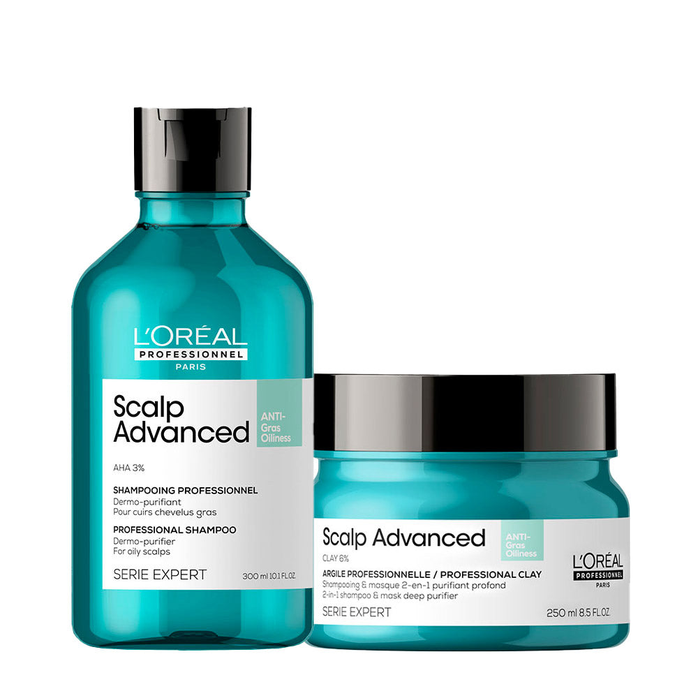 L'Oreal Professionnel Paris Scalp Advanced Anti-Oiliness Kit