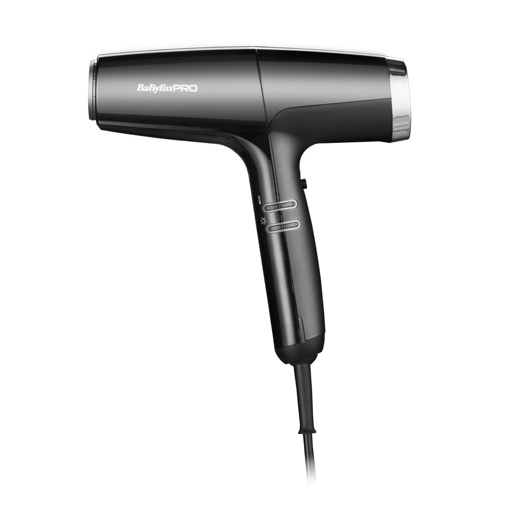 Babyliss Pro 4Artist Falco High Speed Dryer Black & Silver - asciugacapelli