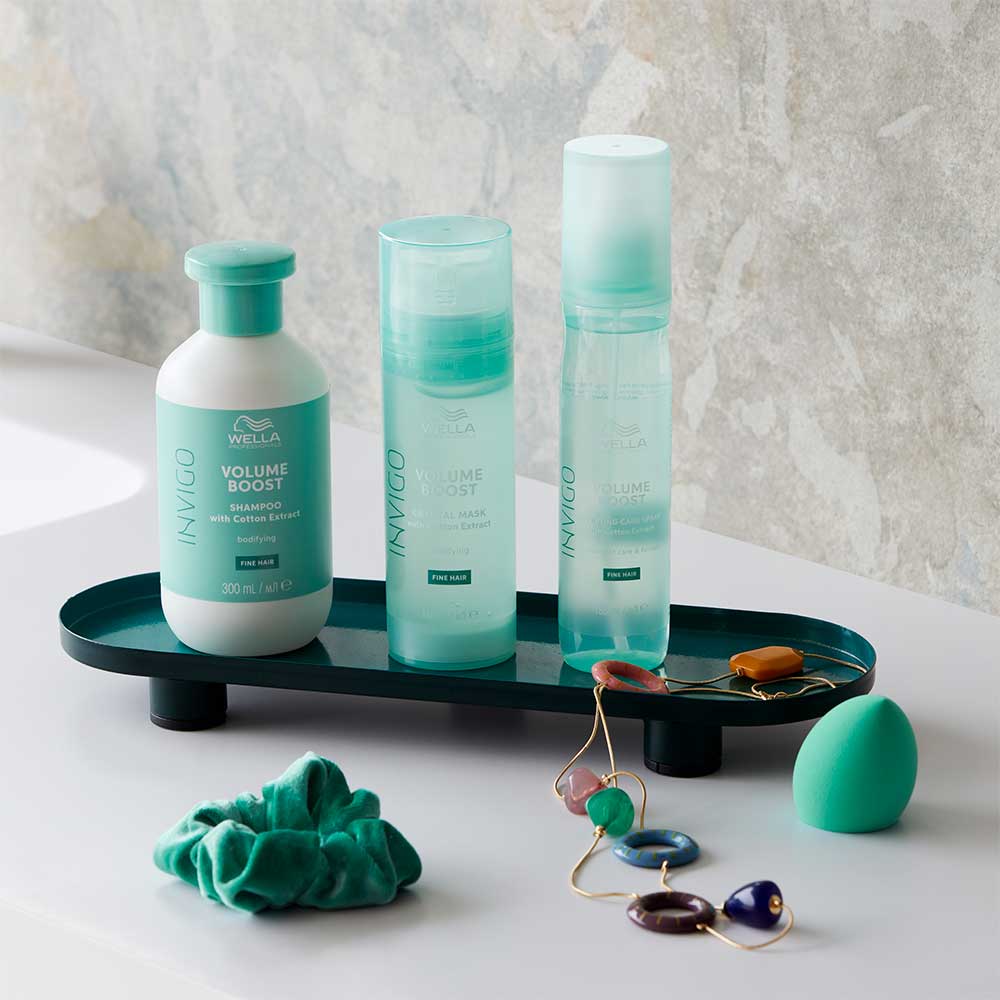 Wella Invigo Volume Boost Shampoo 1000ml - shampoo volumizzante