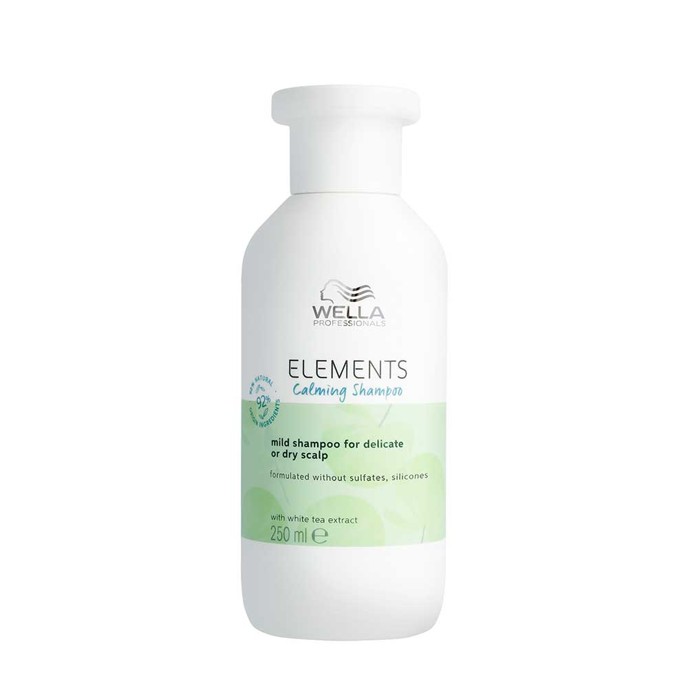 Wella New Elements Shampoo Calm 250ml - shampoo cute sensibile