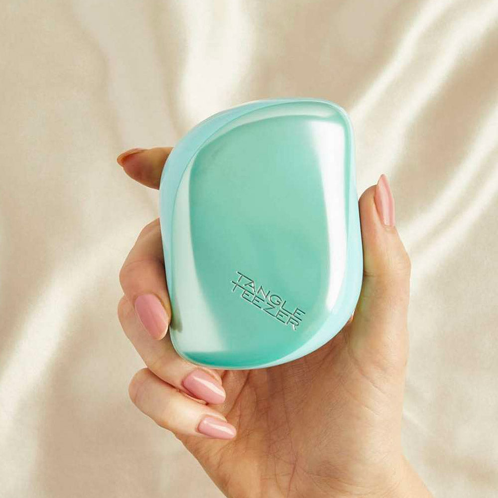 Tangle Teezer Compact Styler Teal Matte Chrome - spazzola compatta