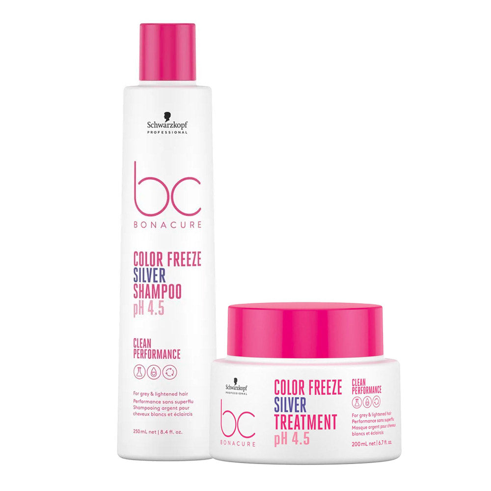 Schwarzkopf BC Bonacure Color Freeze Silver Kit