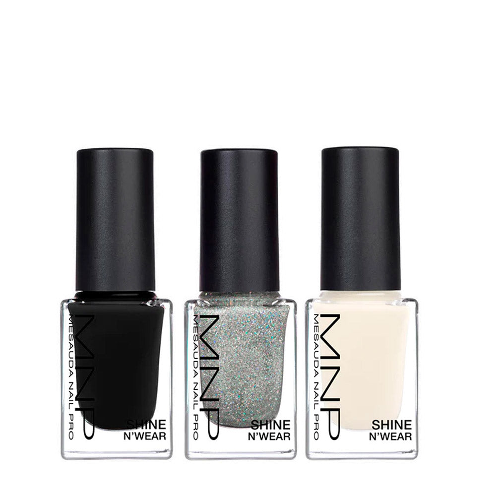 Mesauda MNP Shine N' Wear Glam Soirèè 3x10ml - cofanetto natalizio