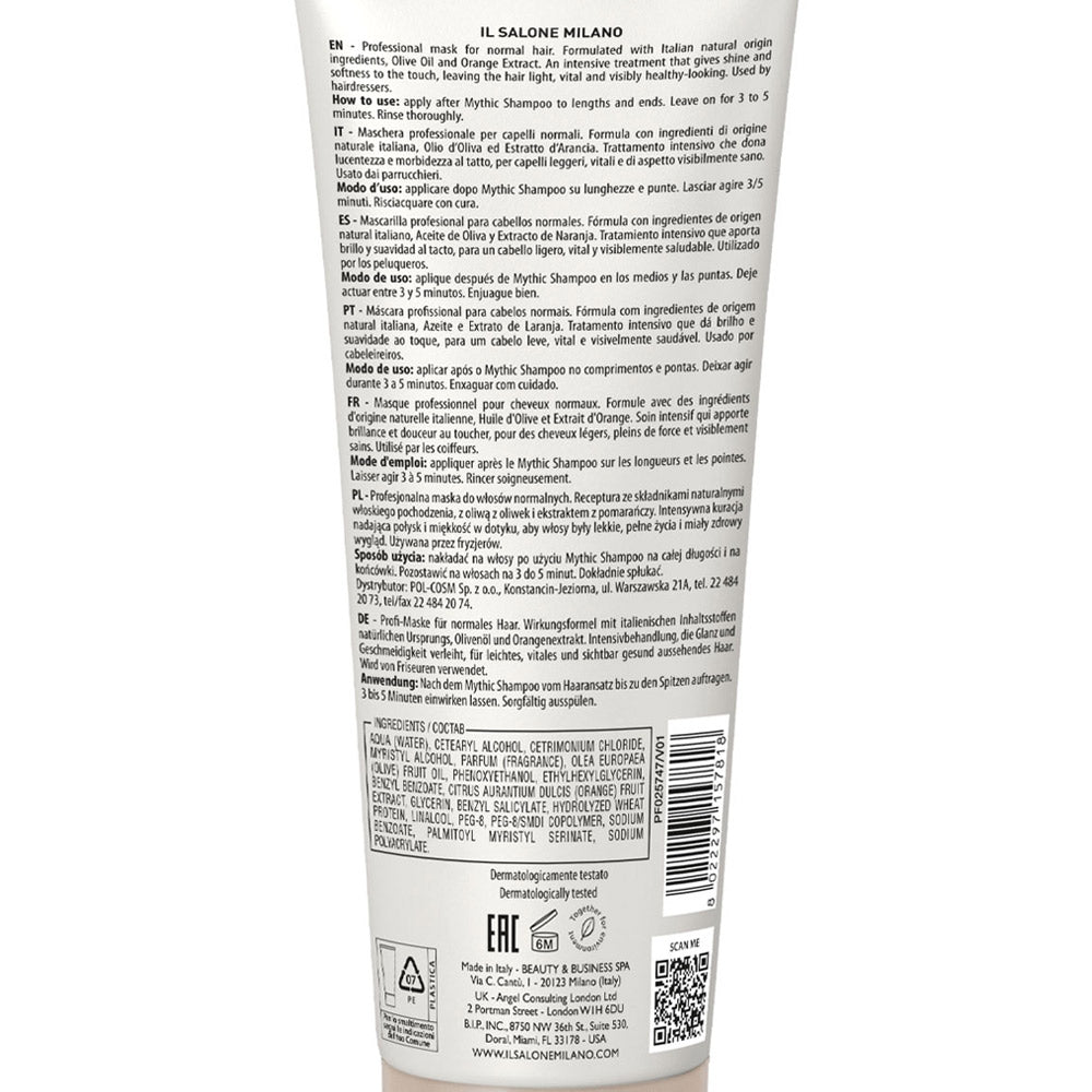 Il Salone Milano Mythic Mask 250ml - maschera per capelli normali