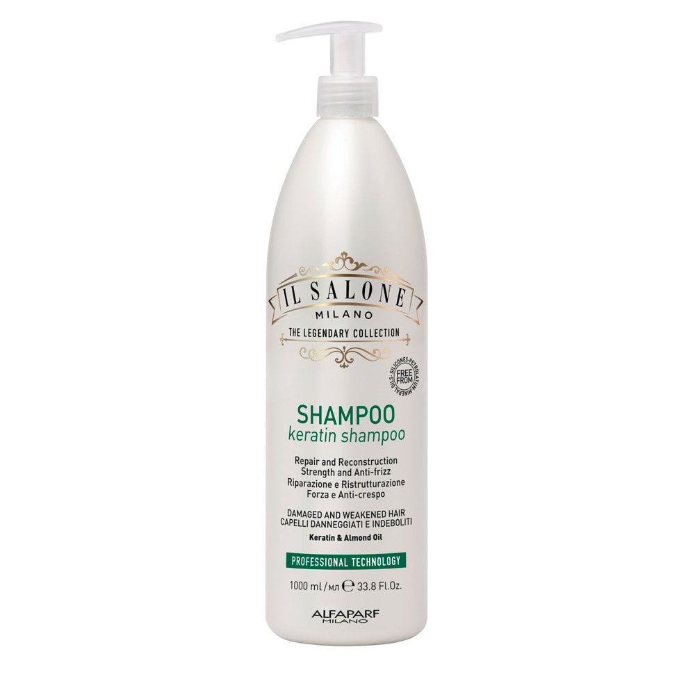 Il Salone Milano Keratin Shampoo 1000ml - shampoo per capelli danneggiati