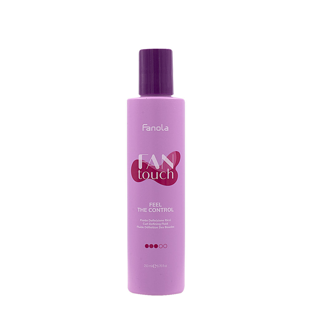Fanola Fan  Touch Feel Control 200ml - fluido definizione ricci