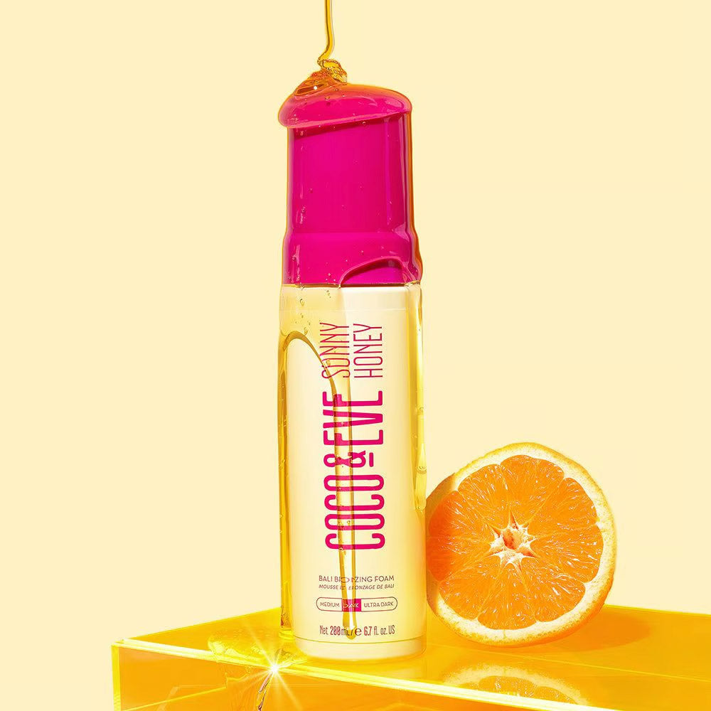 Coco & Eve Sunny Honey Bali Bronzing Foam Dark 200ml - mousse autoabbronzante