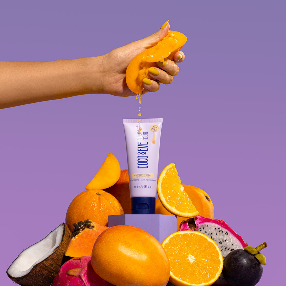 Coco & Eve Glow Figure Whipped Body Cream Tropical Mango 60ml