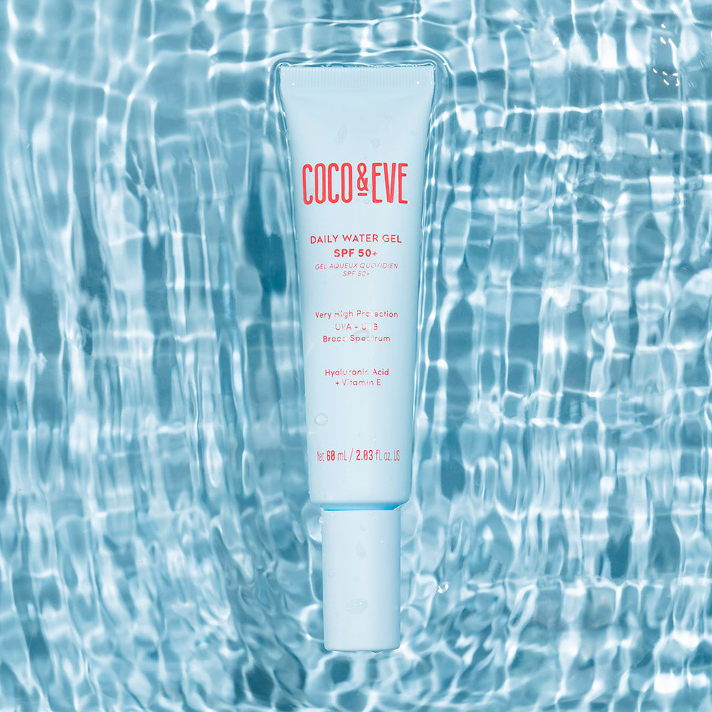 Coco & Eve Daily Watergel SPF50+ Sunscreen 60ml - protezione solare