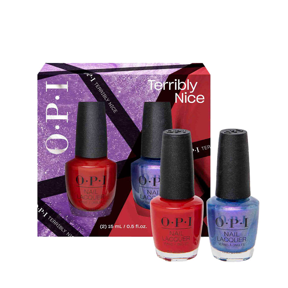 OPI Nail Lacquer Terribly Nice Duo Pack 2x15ml