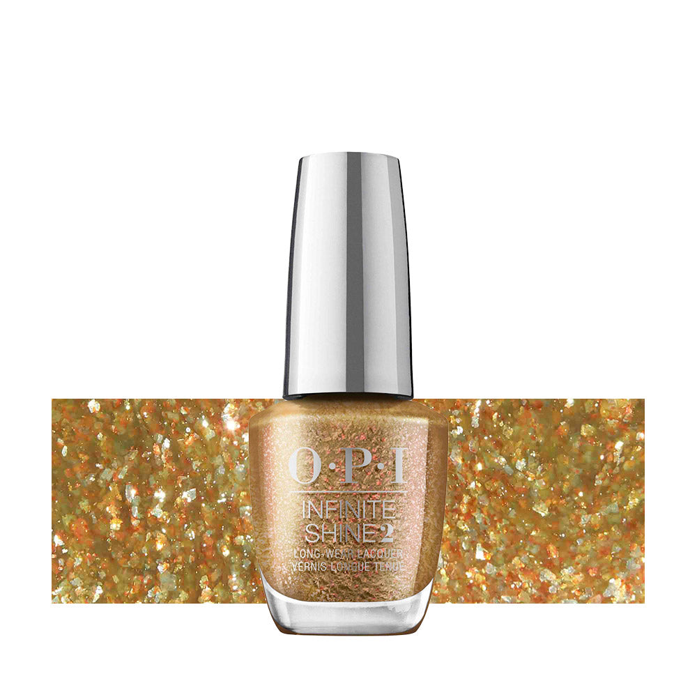 OPI Terribly Nice Holiday Infinite Shine HRQ16 Five Golden Flings 15ml