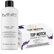 Mesauda MNP Soak-Off Remover 1000ml Fogli Rimozione Smalto 100 pz