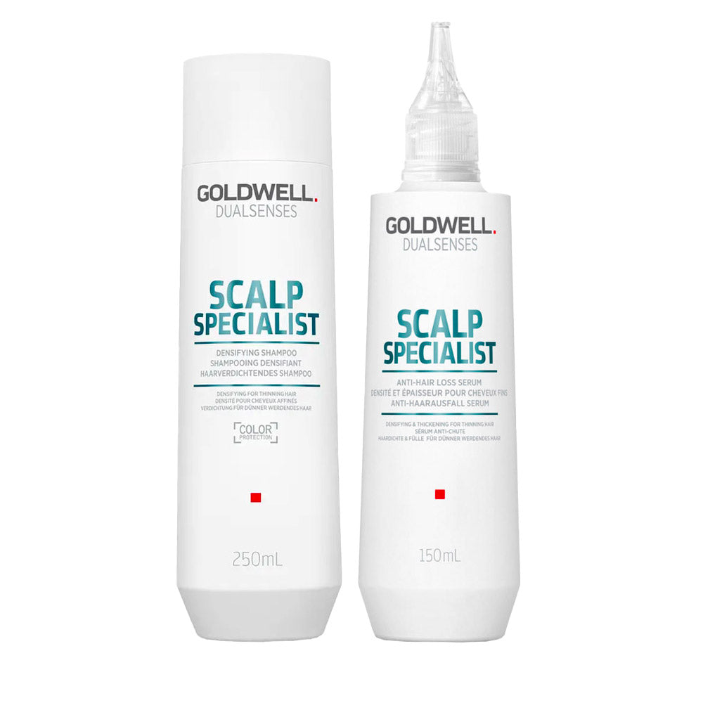 Goldwell Scalp Specialist Densifying Shampoo 250ml Anti-Hairloss Serum 150ml