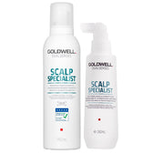 Goldwell Scalp Specialist Sensitive Foam Shampoo 250ml Rebalance & Fluid 150ml