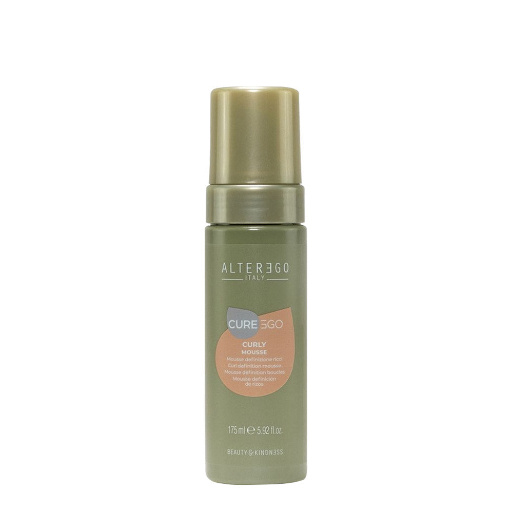 Alterego Curego Curly Mousse 175ml - mousse definizione ricci