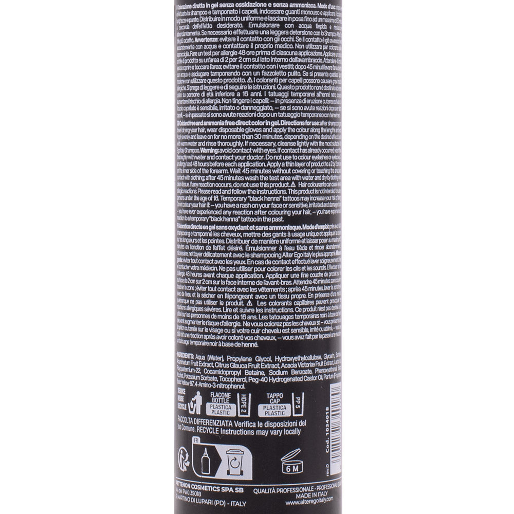 Alterego Just Color Orange Tango 150ml - colore semipermanente in gel