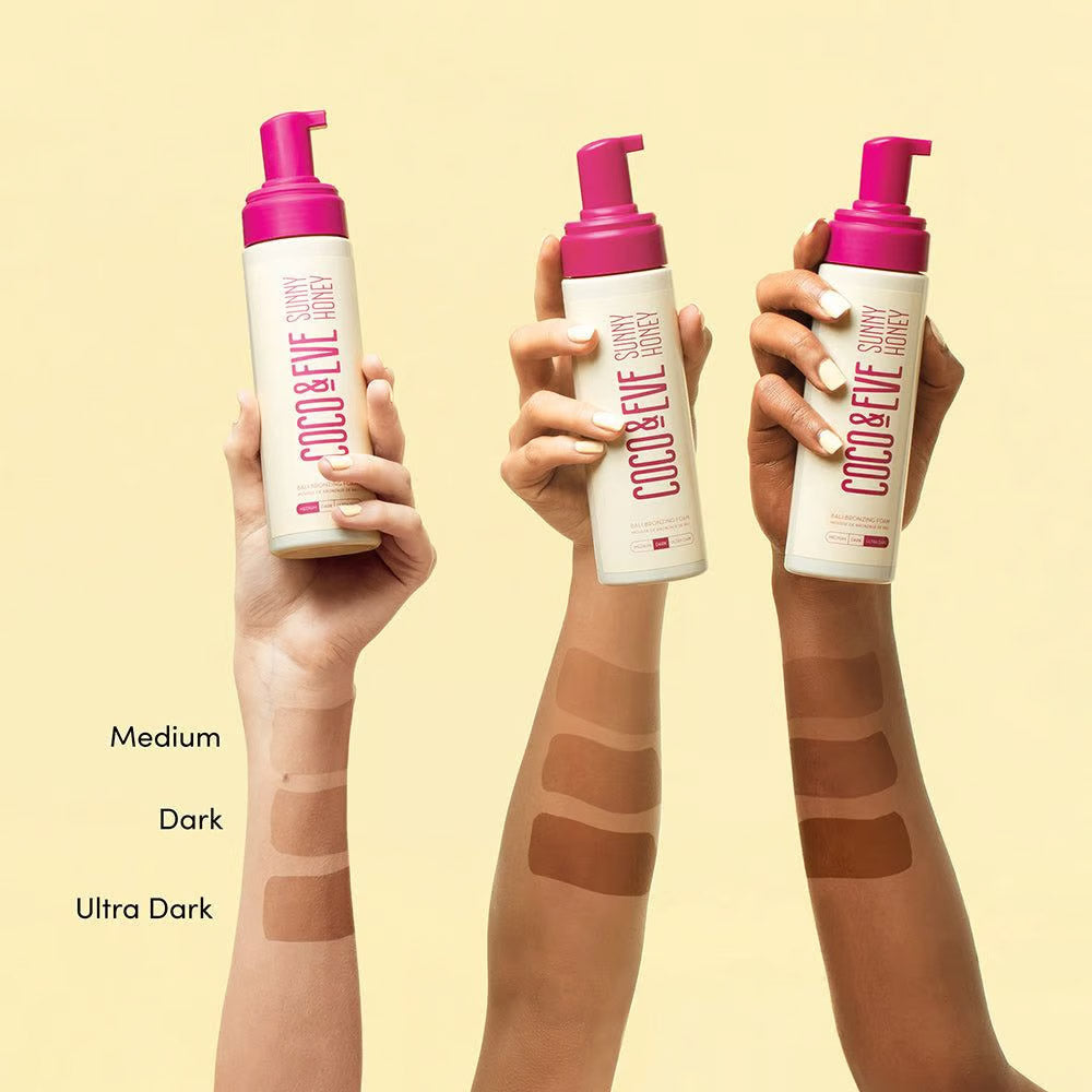 Coco & Eve Self Tan Travel Kit Medium - kit autoabbronzante da viaggio