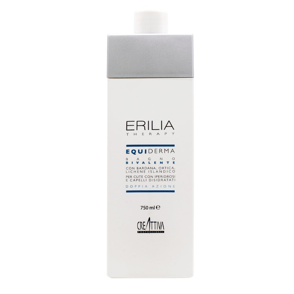 Creattiva Erilia Equiderma Bagno Bivalente 750ml - shampoo delicato cute grassa