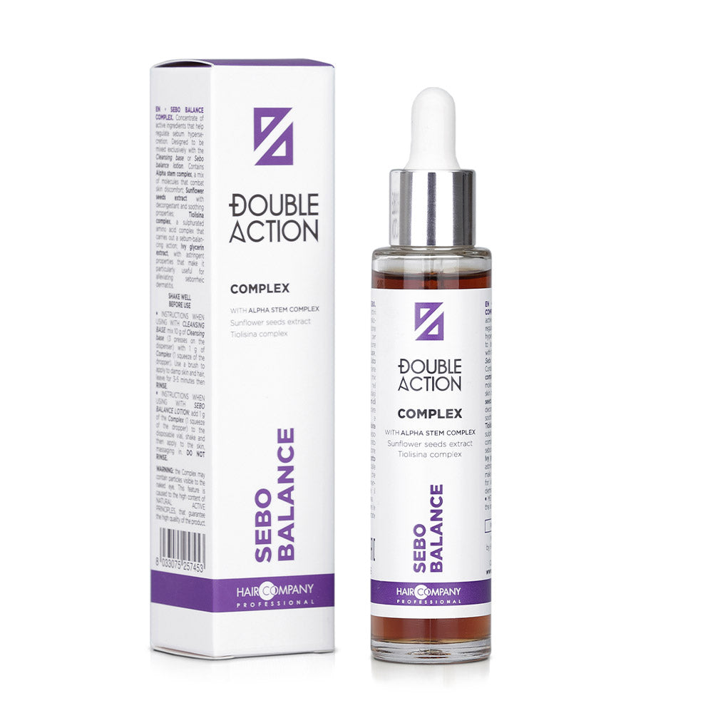 Hair Company Double Action Sebo Balance Complex 50ml - siero anti sebo