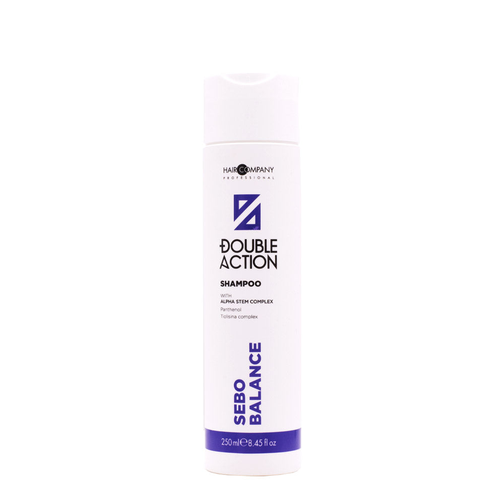 Hair Company Double Action Sebo Balance Shampoo 250ml - shampoo antisebo