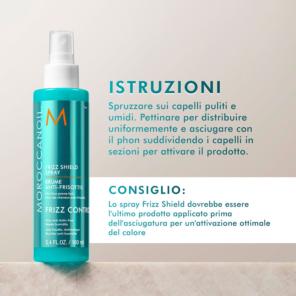 Moroccanoil Frizz Control Frizz Shield Spray 160ml  - spray termoprotettore