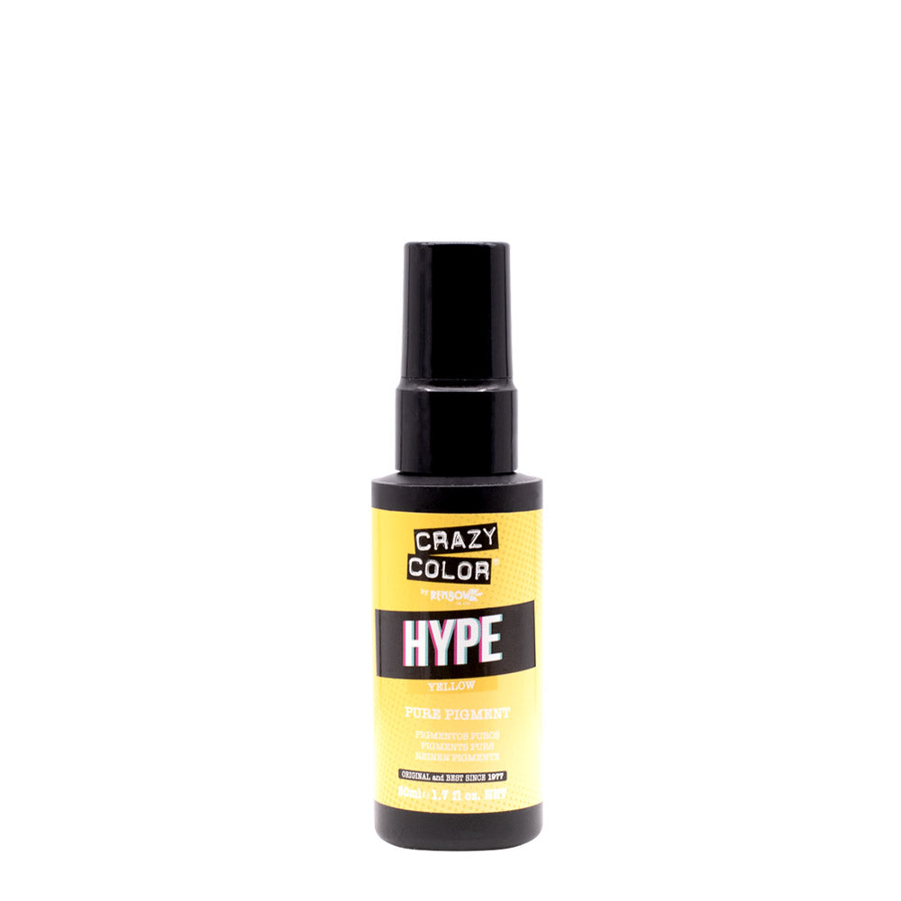 Crazy Color Hype Yellow 50ml  - pigmento puro