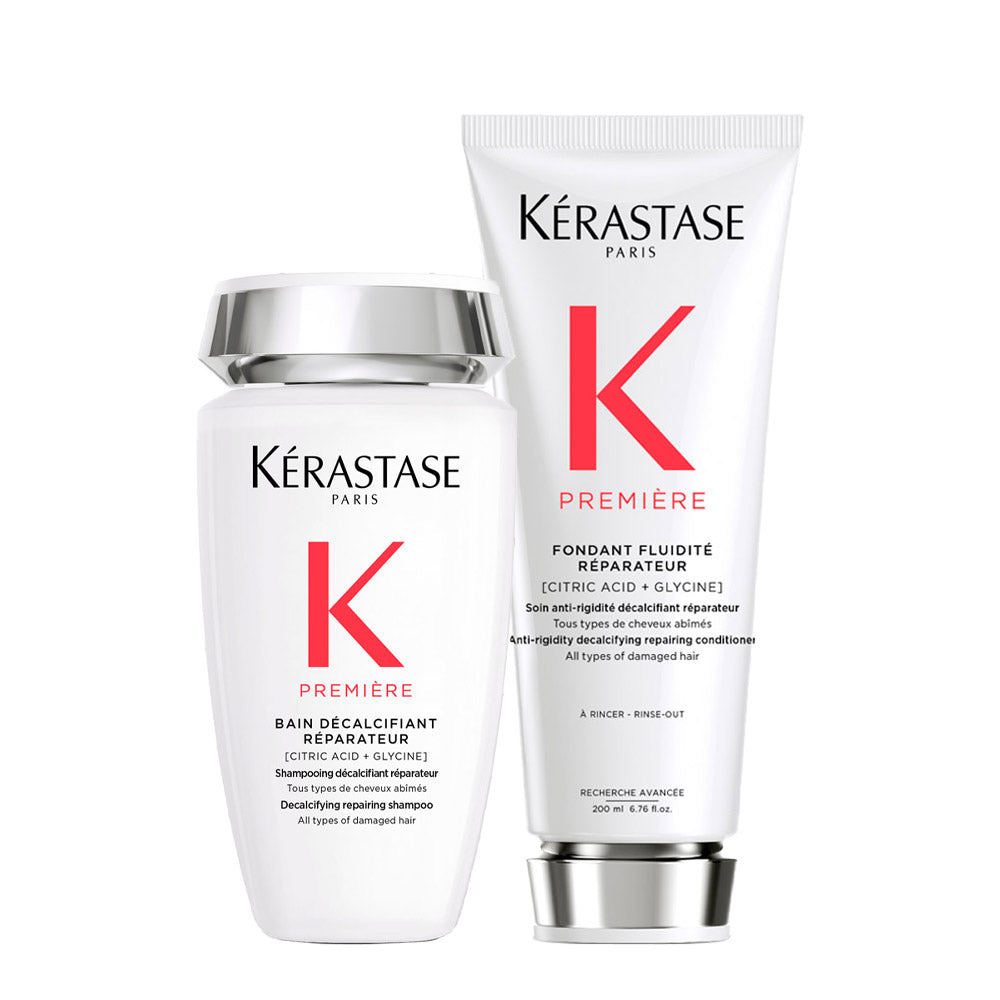 Kerastase Première Bain Décalcifiant Réparateur 250ml Fondant Réparateur 200ml