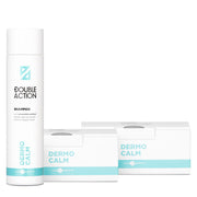 Hair Company Double Action Dermo Calm Shampoo 250ml Lotion 10x10ml  2 pack