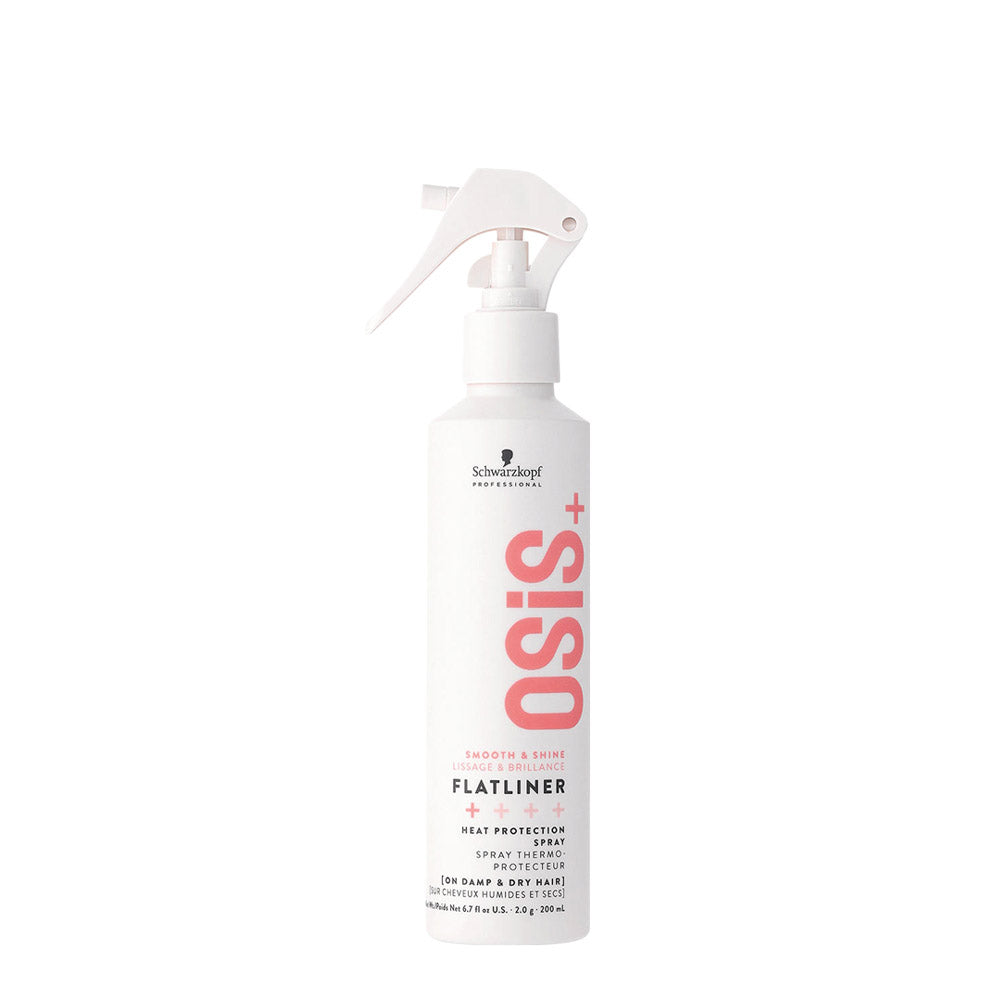 Schwarzkopf Osis Smooth & Shine Flatliner 200ml - spray termoprotettore