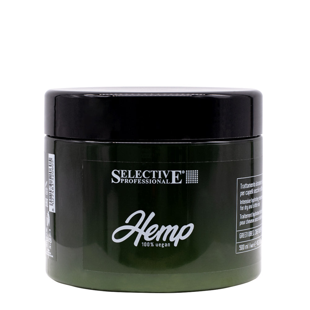 Selective Professional Hemp Mask 500ml - trattamento idratante intensivo