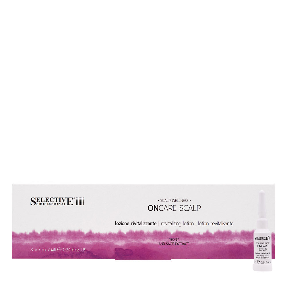 Selective Professional Scalp Revitalizing Lotion 8x7ml - fiale anticaduta