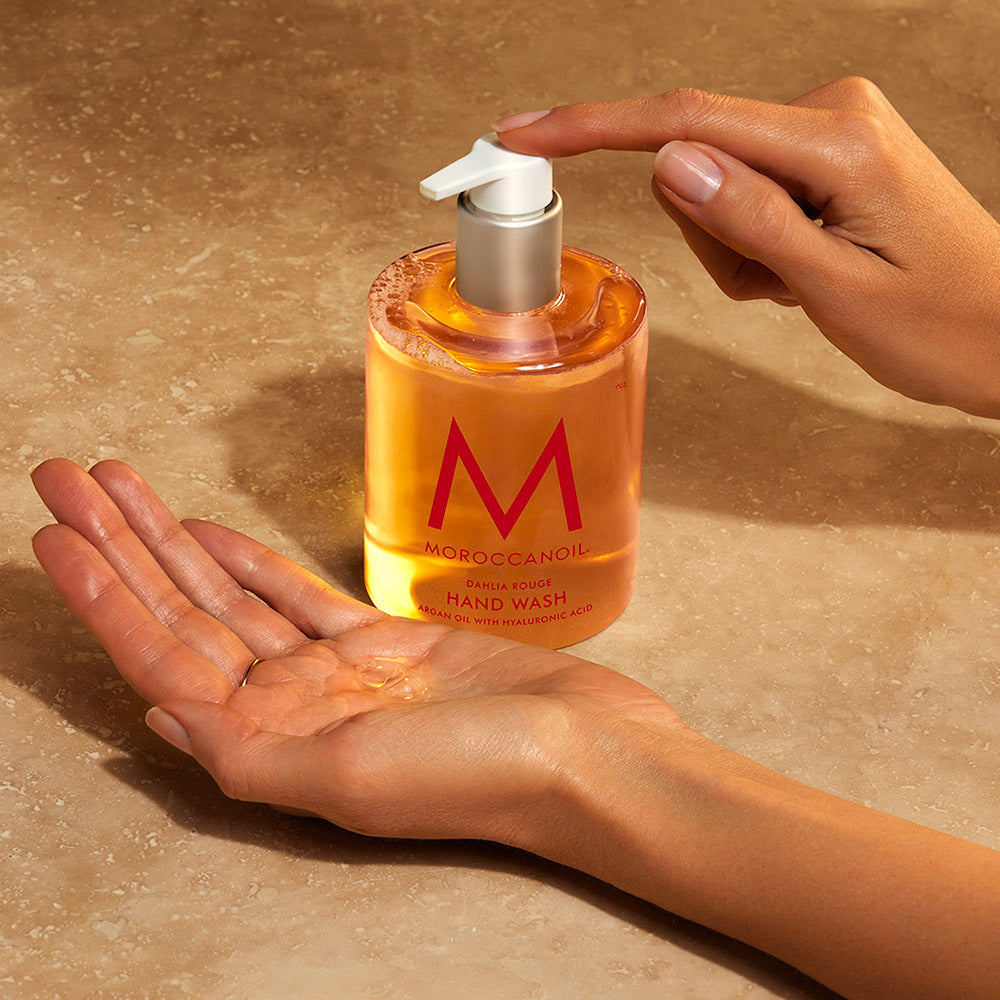 Moroccanoil Dahlia Rouge Hand Wash 360ml - sapone mani