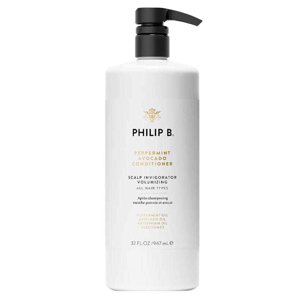 Philip B Peppermint Avocado Conditioner 947ml - balsamo volumizzante cute grassa