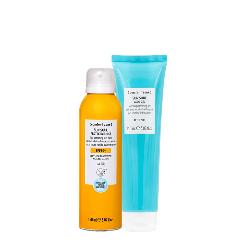 Comfort Zone Sun Soul Protective Mist SPF30 150ml Aloe Gel 150ml