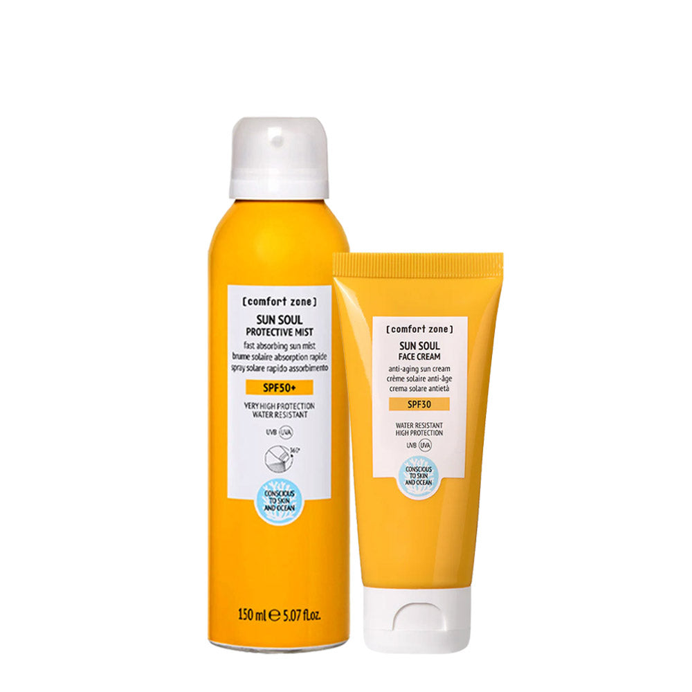 Comfort Zone Sun Soul Protective Mist SPF30 150ml Cream SPF30 60ml
