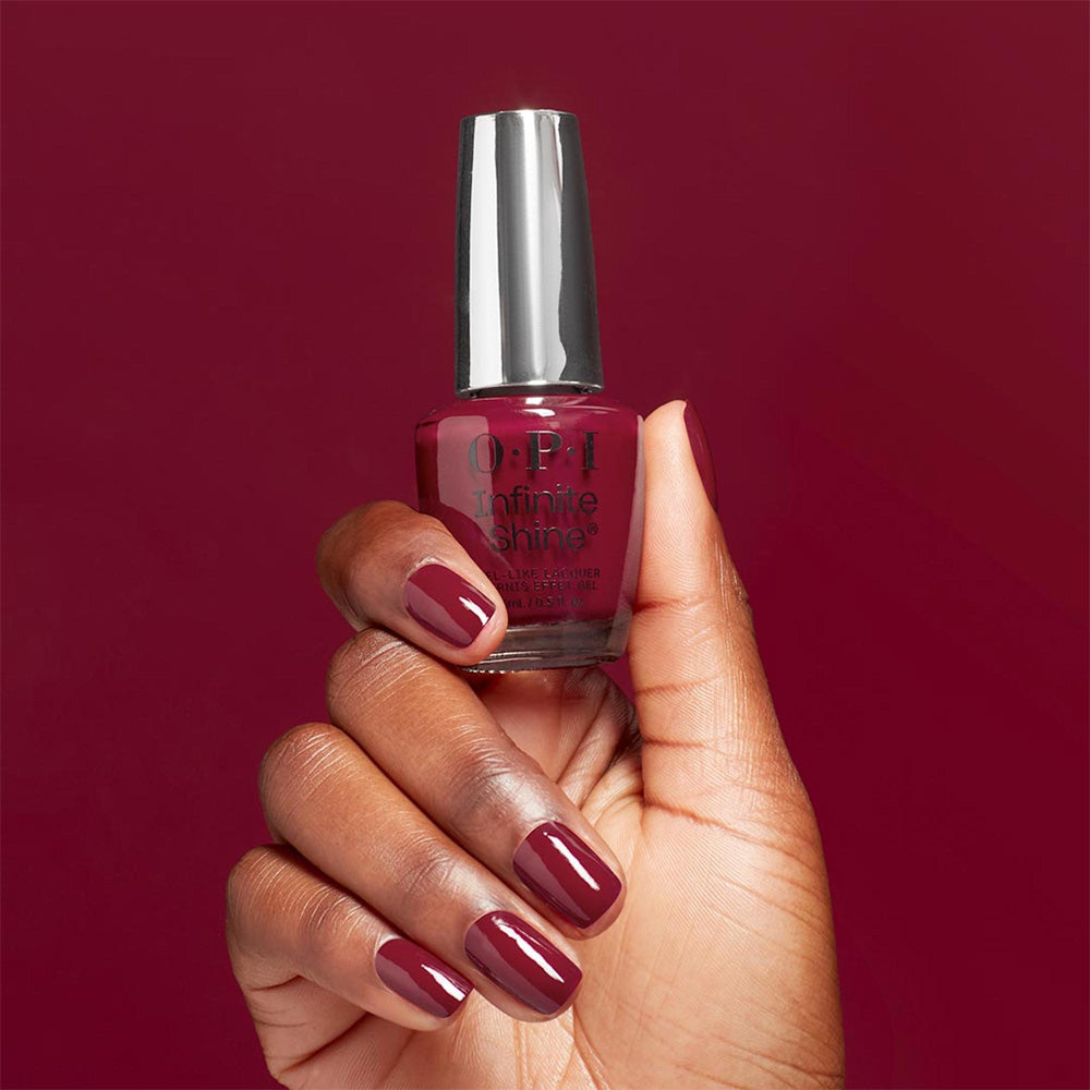 OPI Nail Laquer Inifinite Shine ISLL87 Malaga Wine 15ml