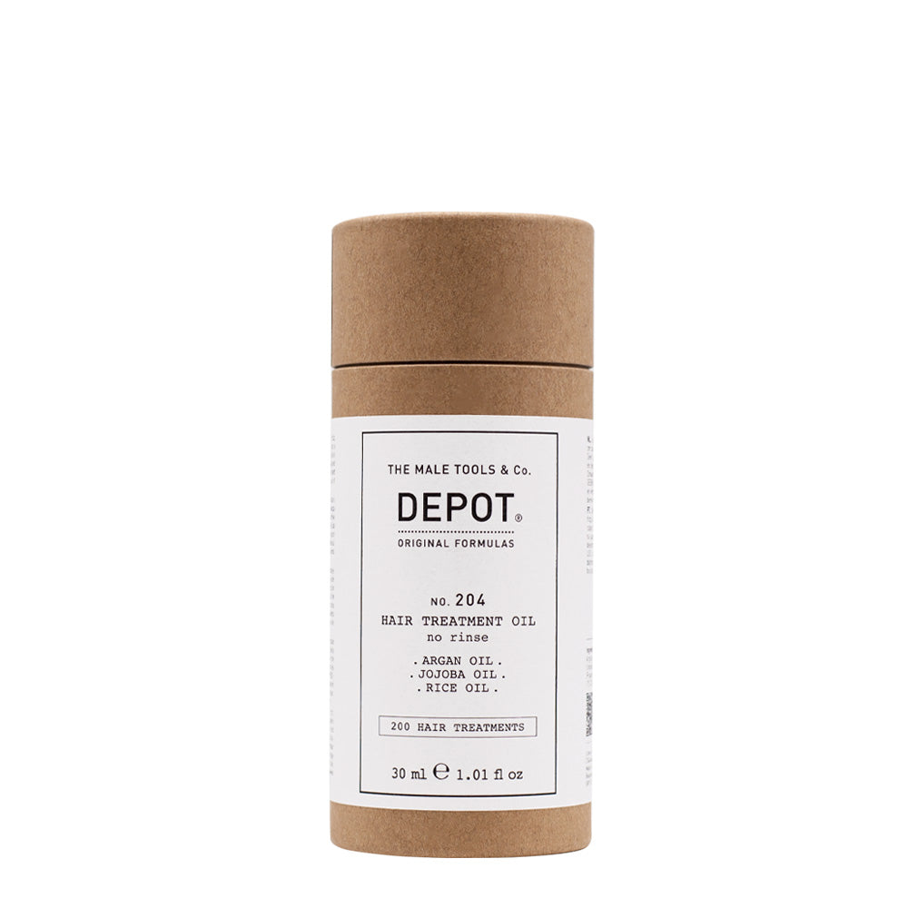 Depot Hair Treatments No. 204 Oil 30ml - olio anticrespo