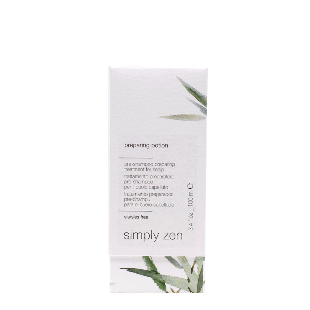 Z.one Concept Simply Zen Preparing Potion 100ml - trattamento pre shampoo