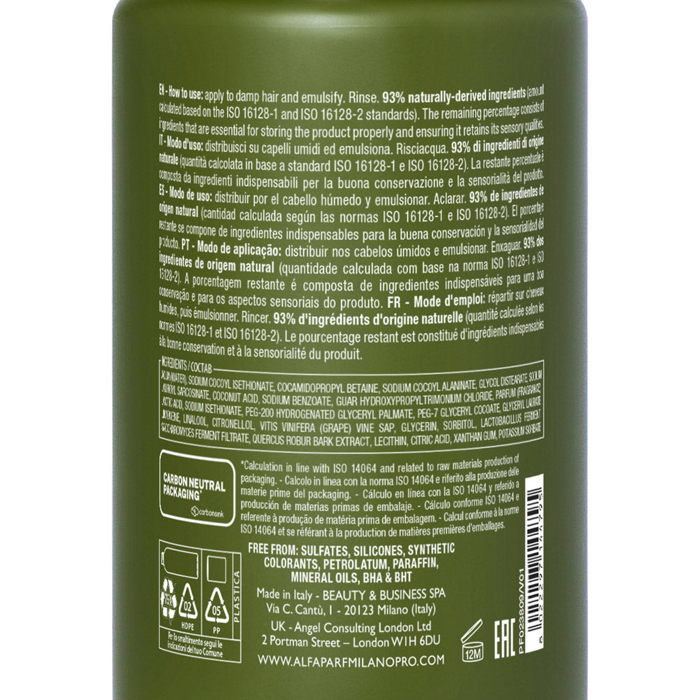 Alfaparf Milano Benvoleo Recovery Shampoo 275ml - shampoo ristrutturante