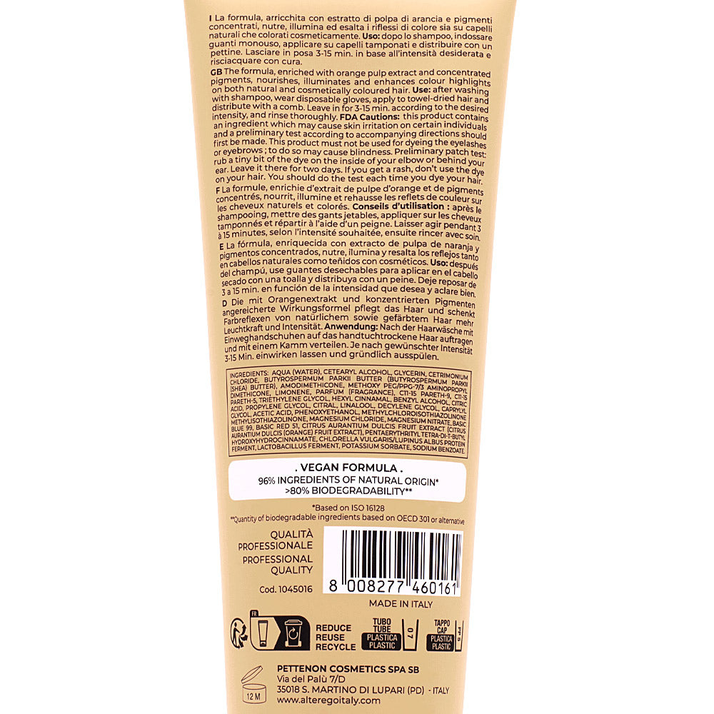 Alterego Passion Color Mask Pink Pearl 250ml - maschera colorante nutriente