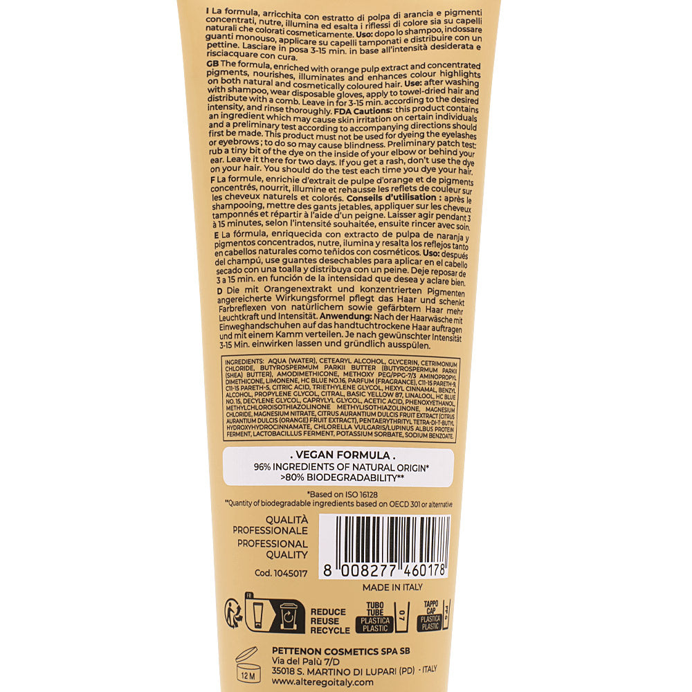 Alterego Passion Color Mask Magic Teal 250ml  - maschera colorante nutriente