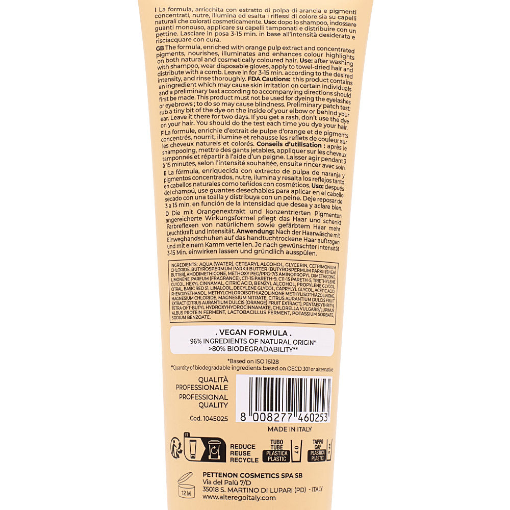 Alterego Passion Color Mask Fucsia Bubble 250ml - maschera colorante nutriente