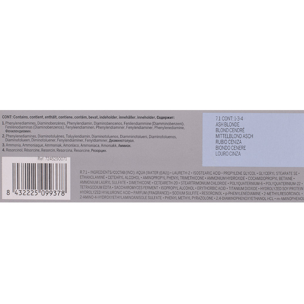 Revlon Professional Revlonissimo Colorcosmetique 7.1 60ml  - colorazione permanente