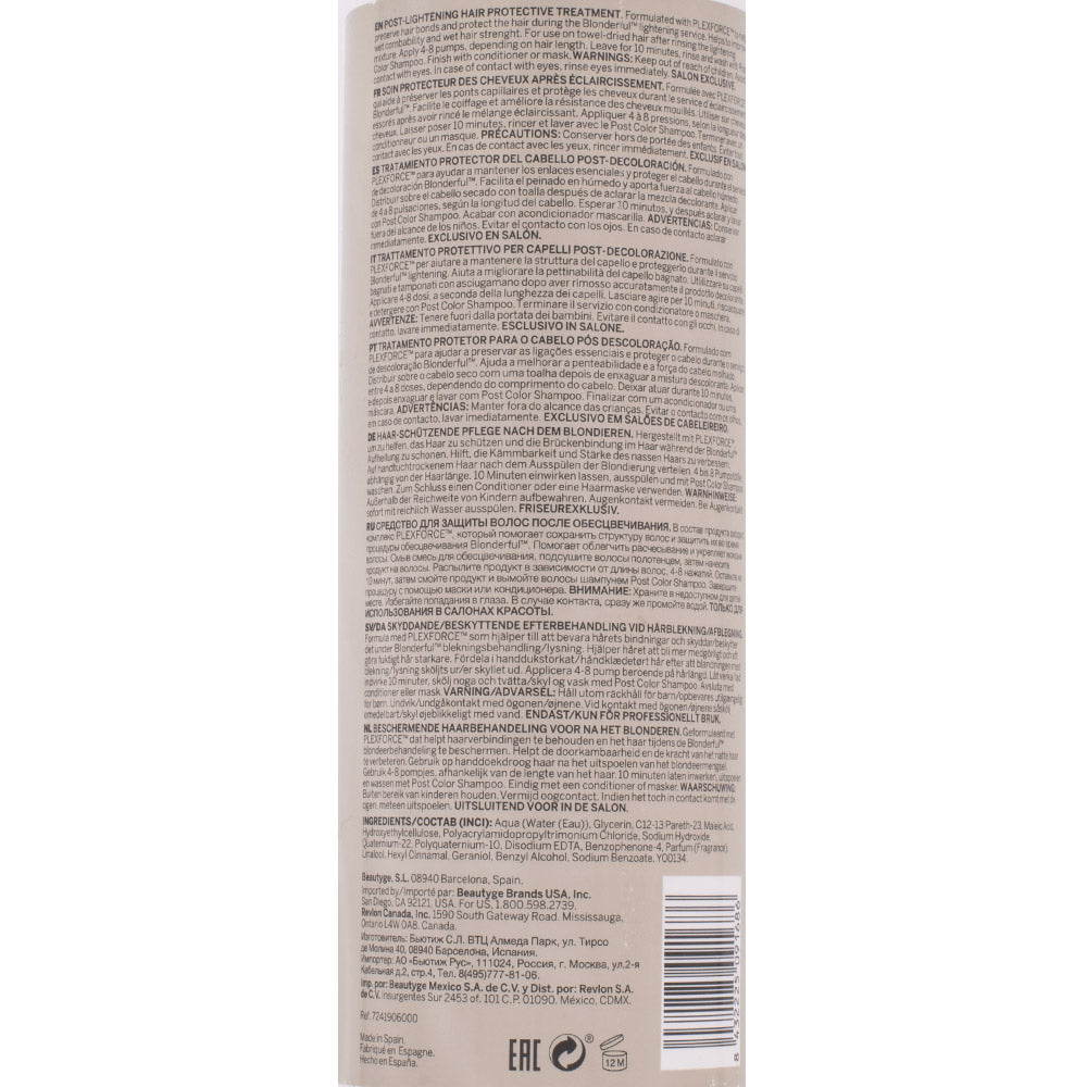 Revlon Blonderful Bond Defender Protective Treatment 750ml - trattamento post decolorazione